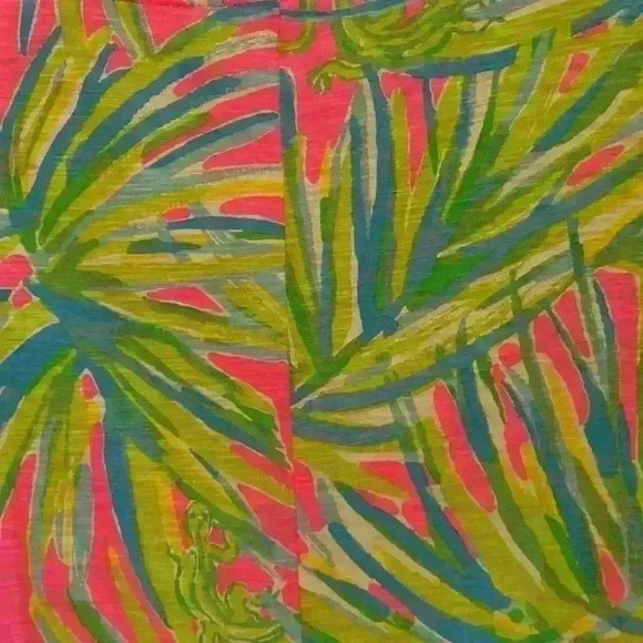 Lilly Pulitzer Jessica Dress in Tiki Pink. EUC. Vibrant Colors. Size XXS. - Picture 6 of 7